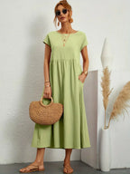Seraphina | Effortless Elegance Cotton Dress