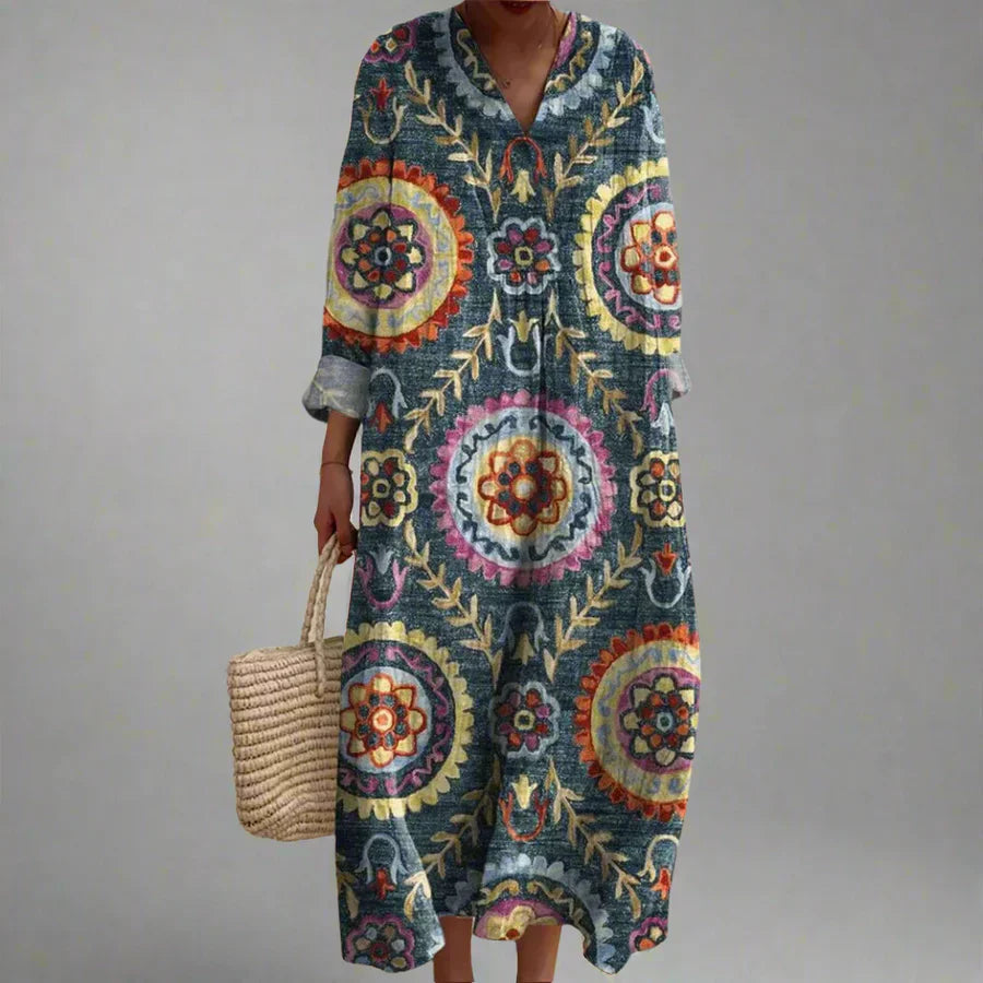 Galatea - Elegant Geometric Dress with a Modern and Unique Design