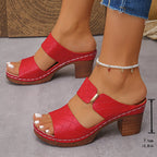 Classic Orthopedic Sandals with Timeless Style