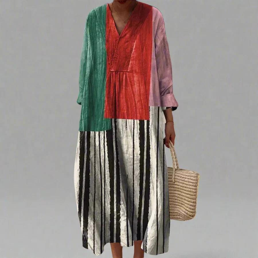 Galatea - Elegant Geometric Dress with a Modern and Unique Design
