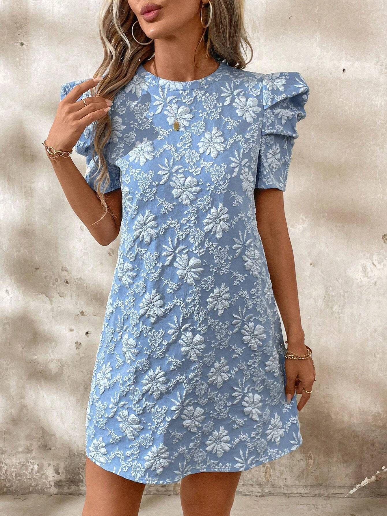 Sylira - Elegant Flower Dress