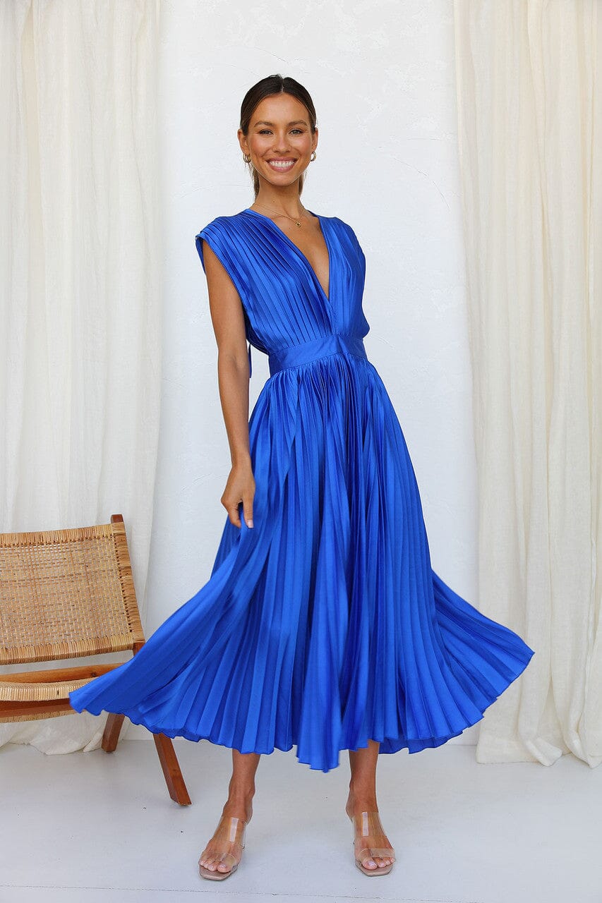 Solenne - Elegant Midi Dress
