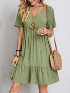 Orlanda - Elegant Dress with Belly Cover